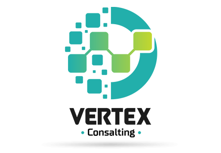 Vertex Consalting - Izraboteno logo
